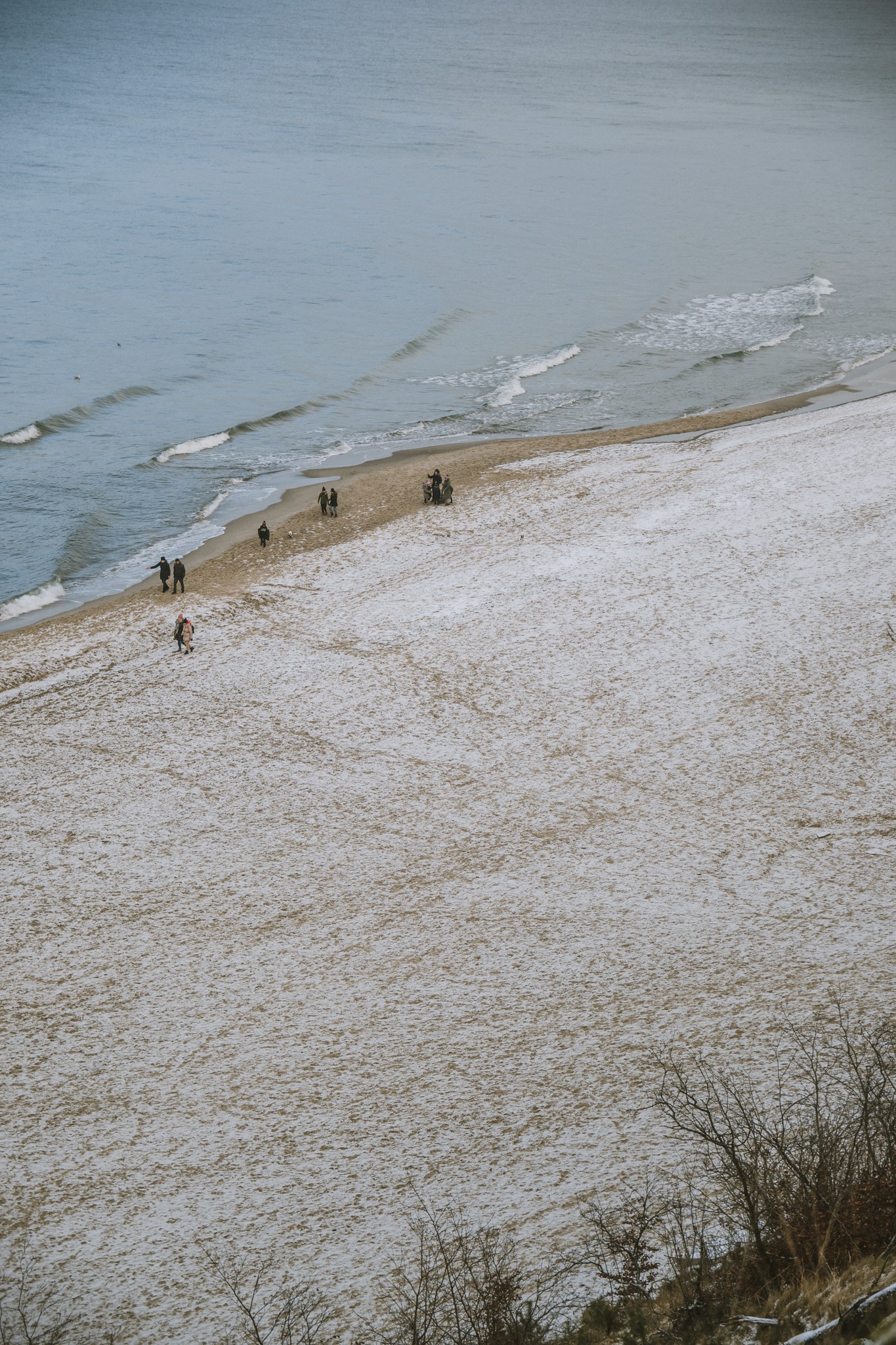 jastrzębie góra zimą władysławowo polskie morze